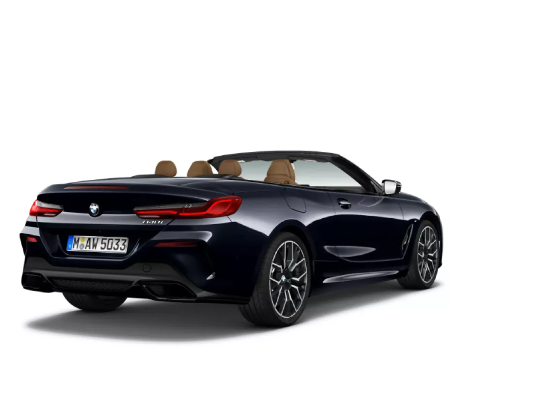 8 Cabrio achter