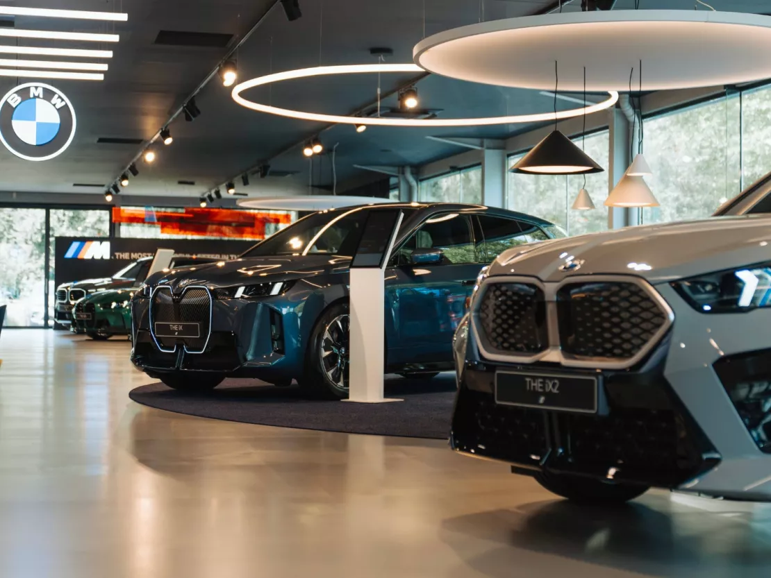 BMW showroom